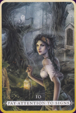10 Pay Attention To Signs - Heal Yourself Reading Cards