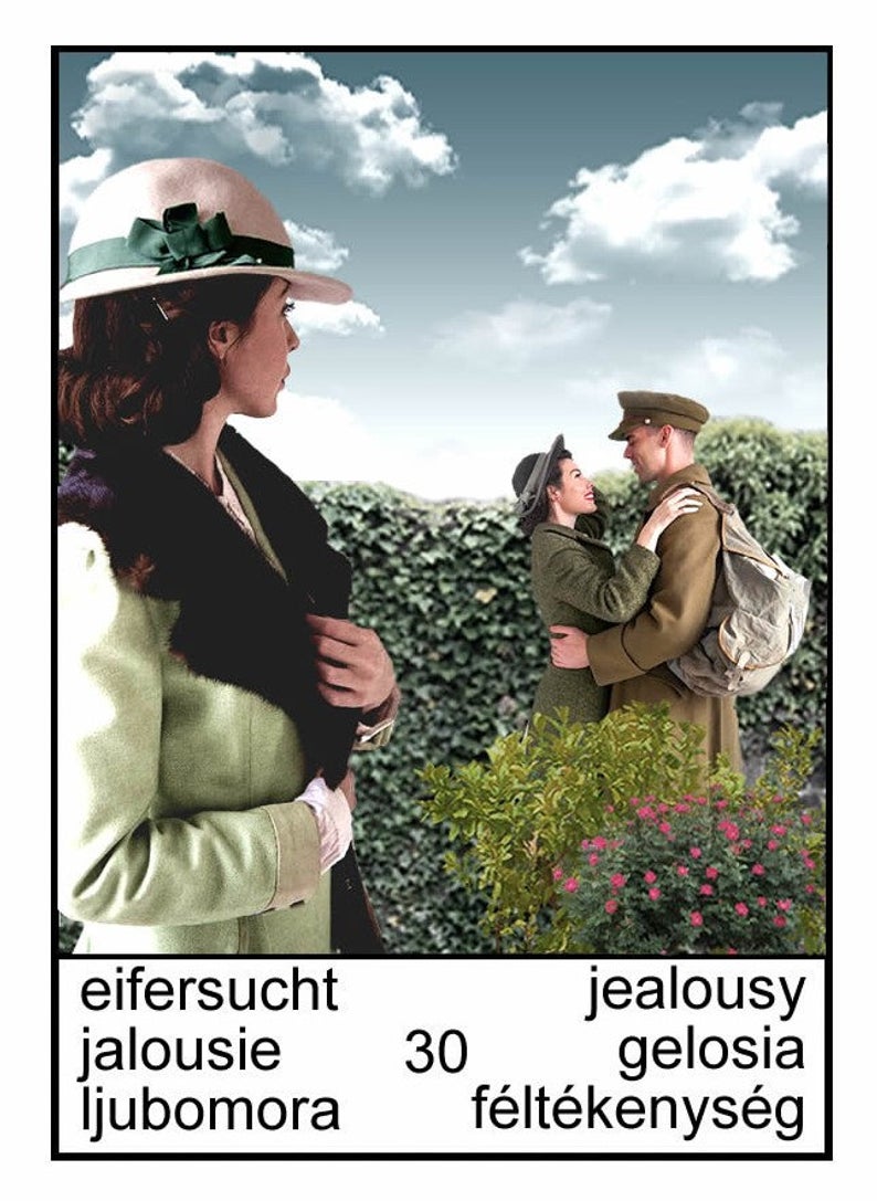 Jealousy - Retro Gypsy Cards