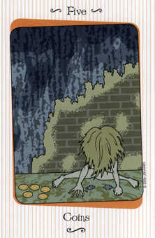 Five of Coins - Vanessa Tarot