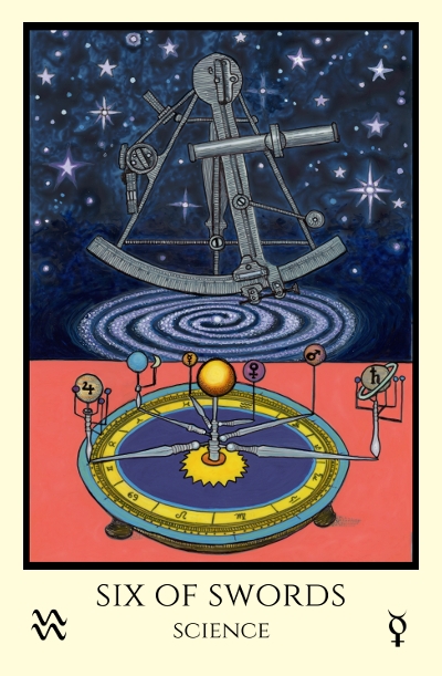 Six of Swords - Tabula Mundi Tarot