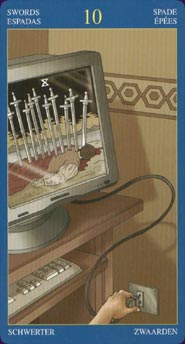 10 of Swords - Gay Tarot