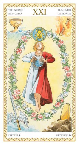 The World - Lo Scarabeo Tarot