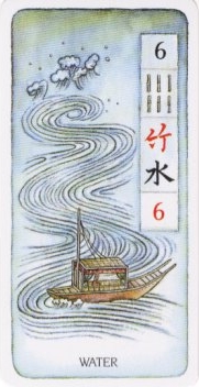 6 of Bamboo - Fortune Teller's Mah Jongg