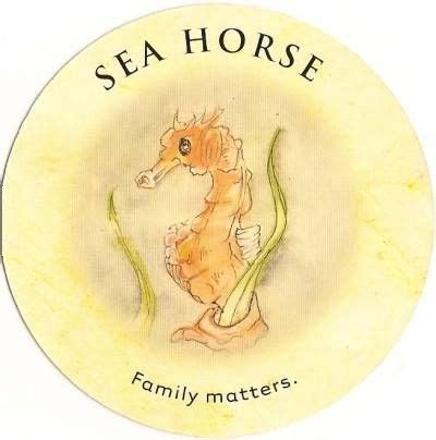 Sea Horse - Tea Leaf Fortune Cards